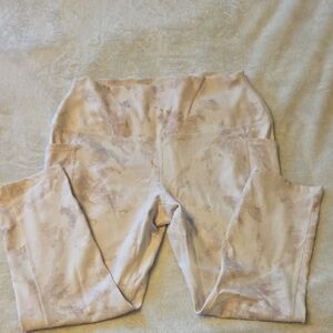 RBX Tan Camouflage Leggings Capri